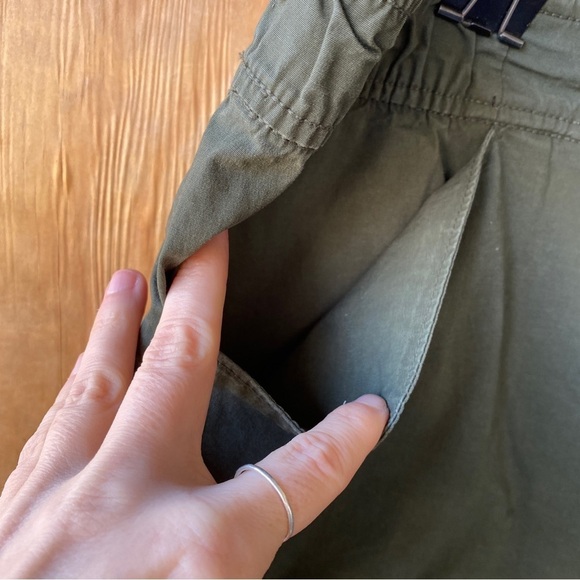 Lane Bryant Army Green Khaki Short Shorts - Picture 4 of 8